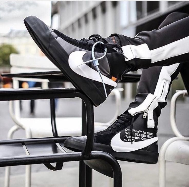 NIKE BLAZER X OFF WHITE BLACK GRIM REAPER