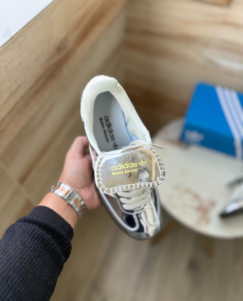 ADIDAS SAMBA WALES BONNER SILVER