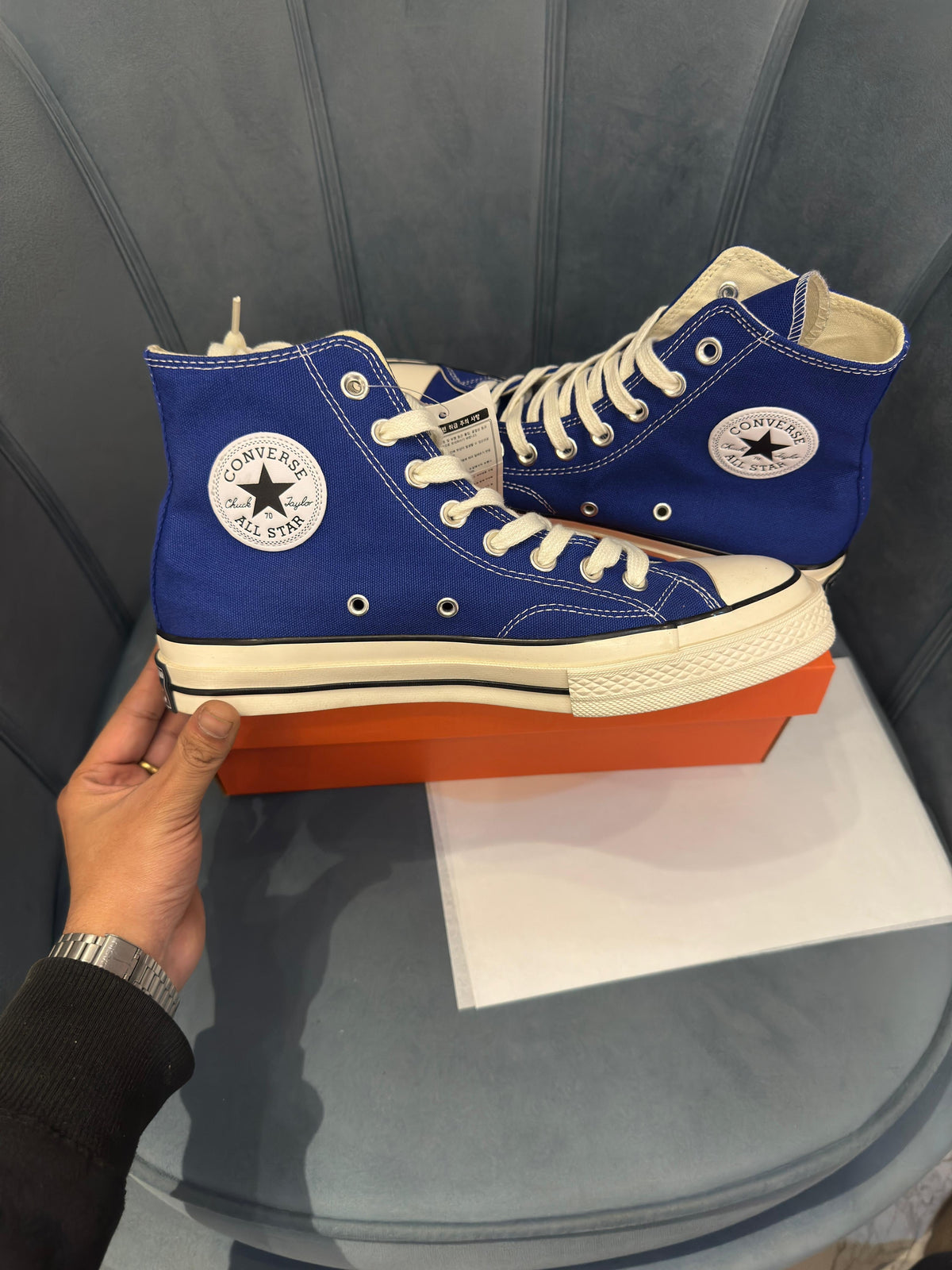 CONVERSE CHUCK TAYLOR 70 BLUE