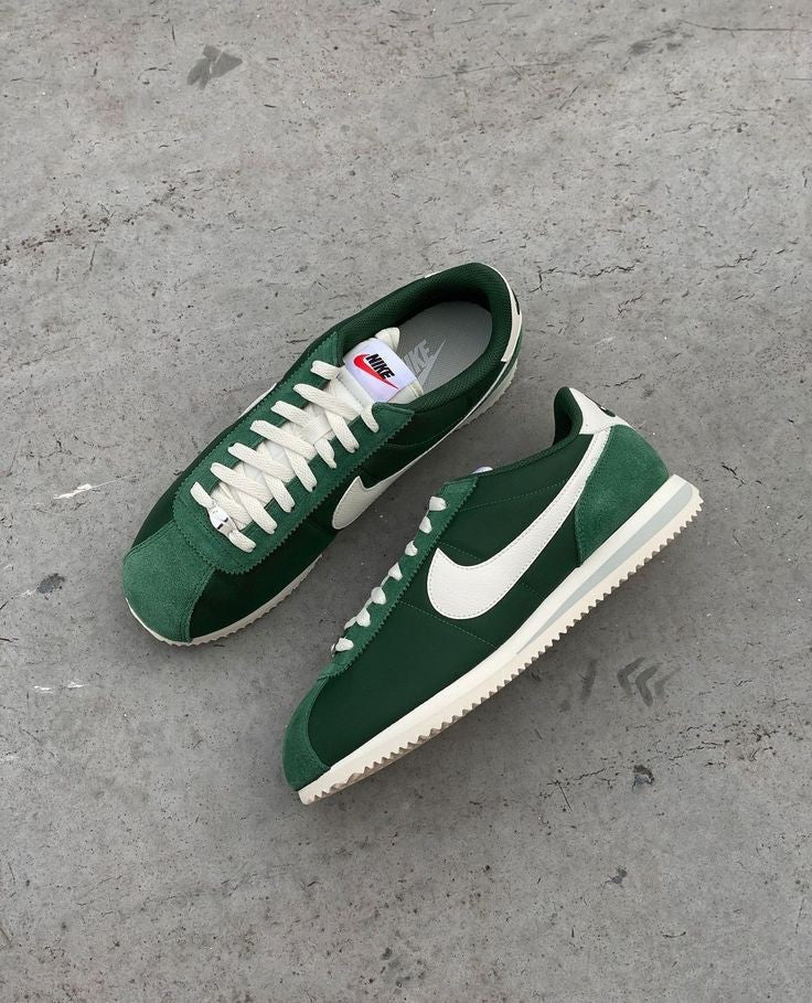 NIKE CORTEZ CAMPUS FIR / SAIL LIGHT SILVER