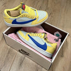 TRAVIS SCOTT X AIR JORDAN 1 RETRO LOW OG SP CANARY SEMI UA QUALITY
