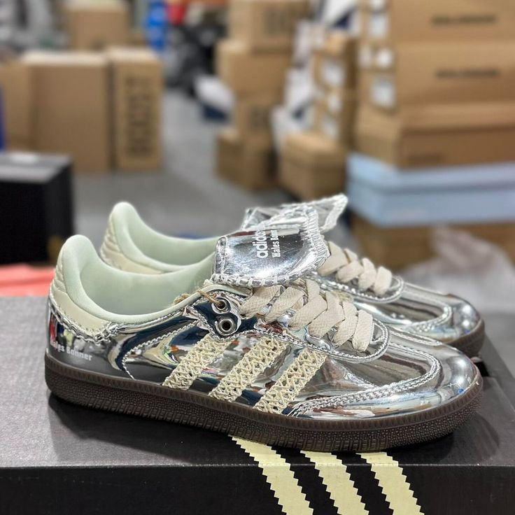 ADIDAS SAMBA X WALES BONNER SILVER
