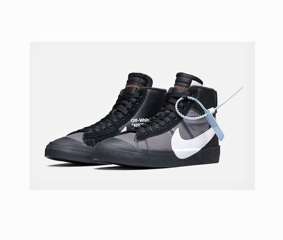 NIKE BLAZER X OFF WHITE BLACK GRIM REAPER