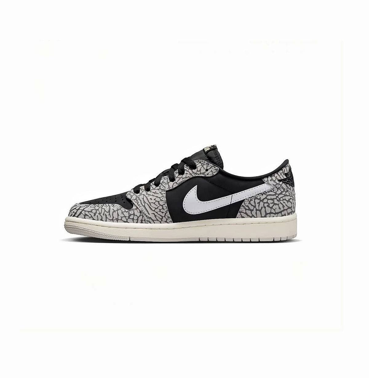 AIR JORDAN 1 LOW X BLACK CEMENT