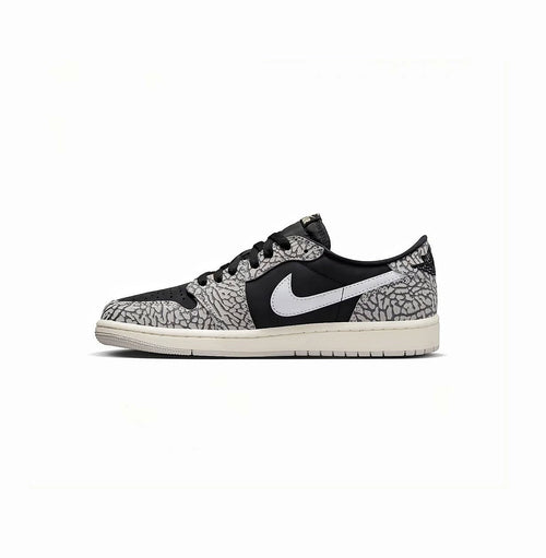 AIR JORDAN 1 LOW X BLACK CEMENT