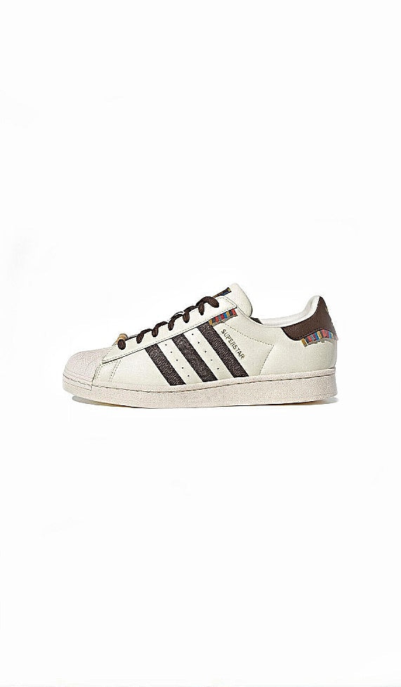 ADIDAS SUPERSTAR SHELL BROWN