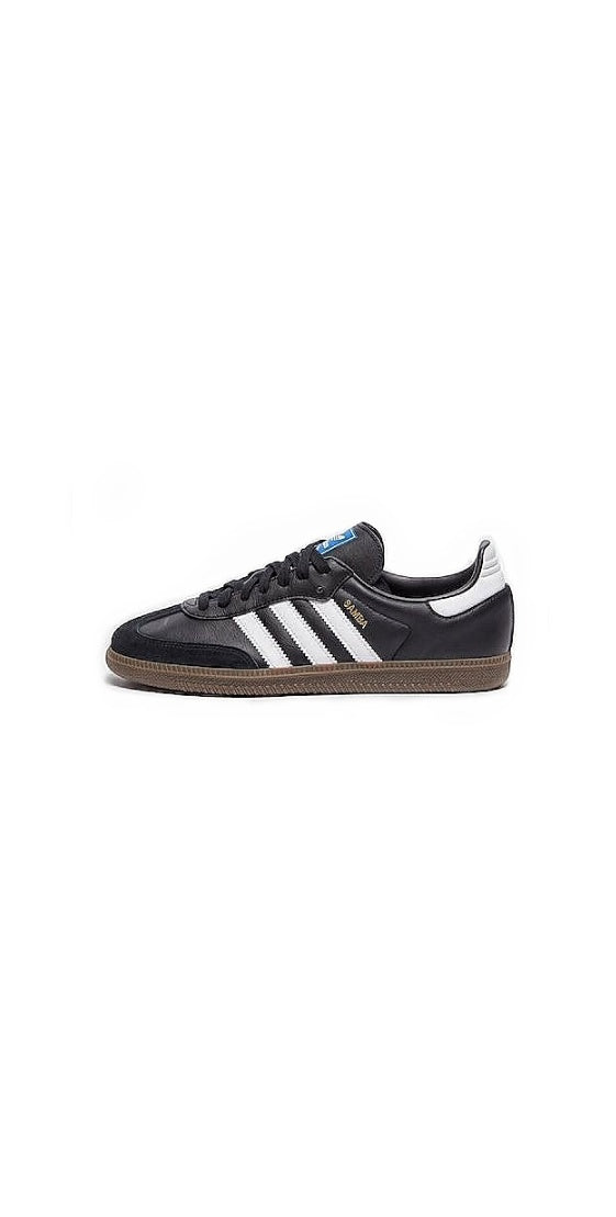 ADIDAS SAMBA BLACK/BROWN SOLE
