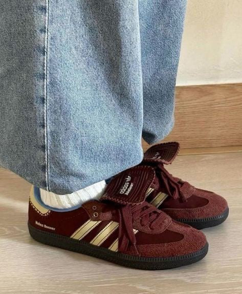 ADIDAS  WALES BONER BURGUNDY