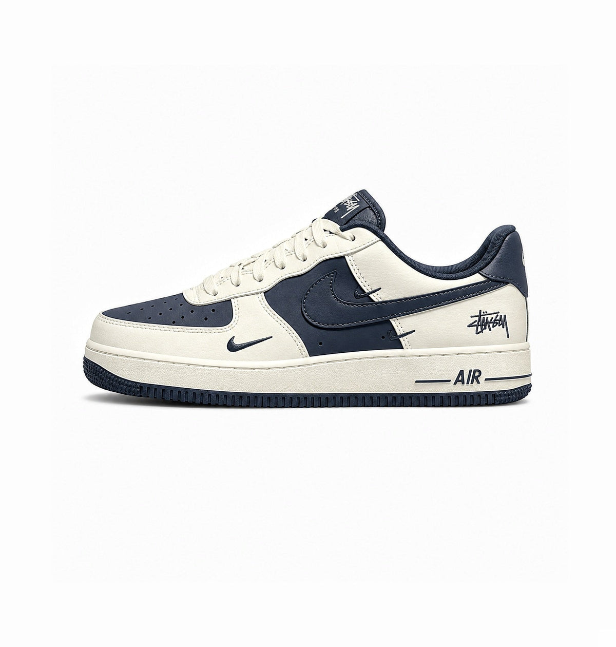NIKE AIRFORCE CUSTOM X STUSSY