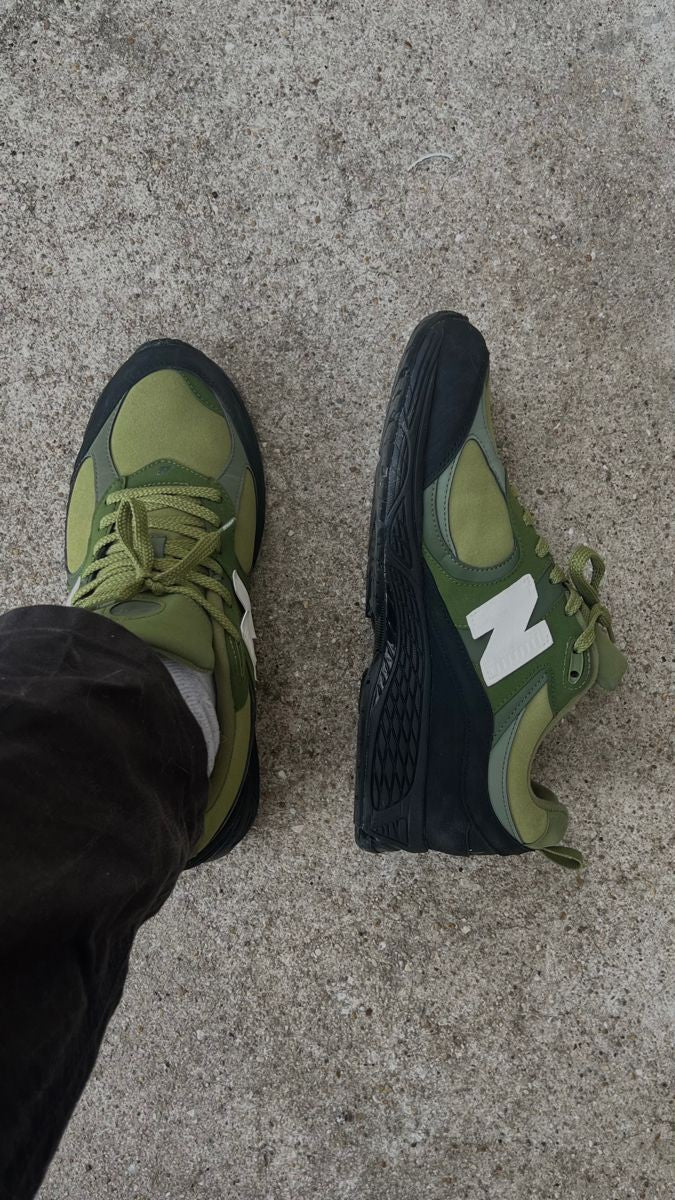 NEW BALANCE 2002R MOSS GREEN X BASEMENT