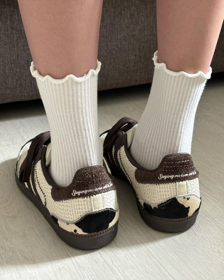 ADIDAS SAMBA X NOTITLE COW PRINT