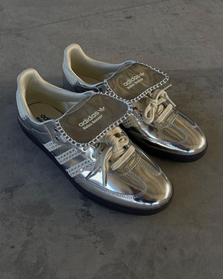 ADIDAS SAMBA X WALES BONNER SILVER