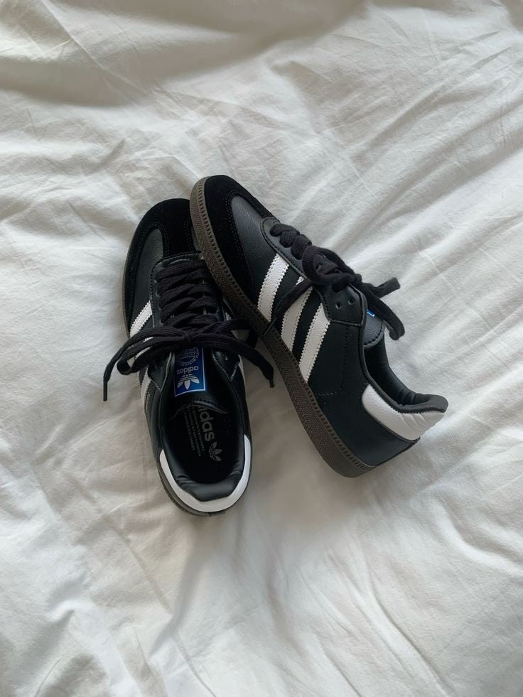 ADIDAS SAMBA BLACK/BROWN SOLE