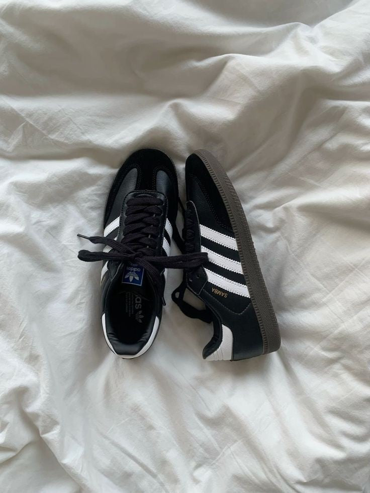 ADIDAS SAMBA BLACK/BROWN SOLE