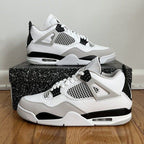 AIR JORDAN RETRO 4 MILITARY BLACK