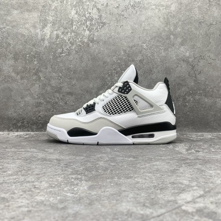 AIR JORDAN RETRO 4 MILITARY BLACK