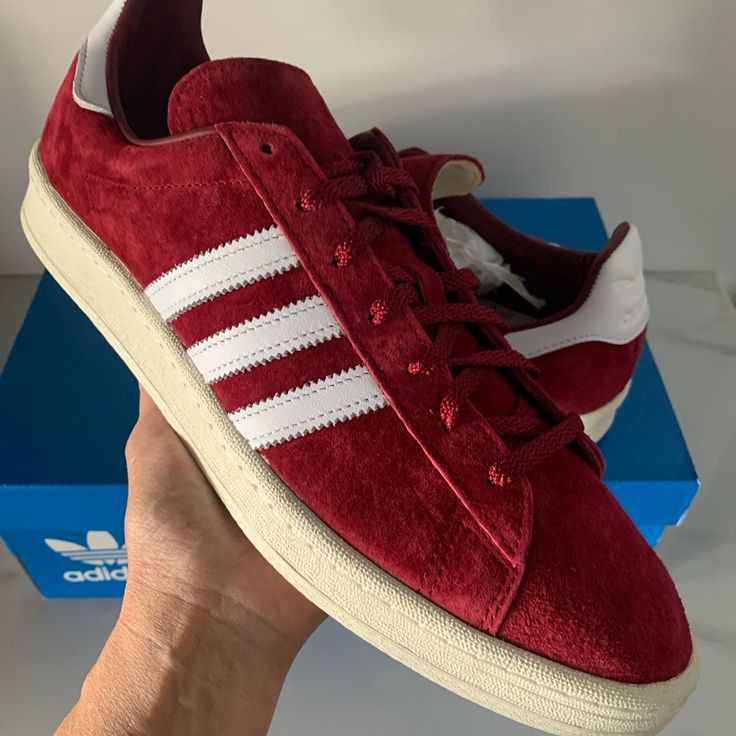 ADIDAS CAMPUS 80S COLLIGATIVE BURGANDY