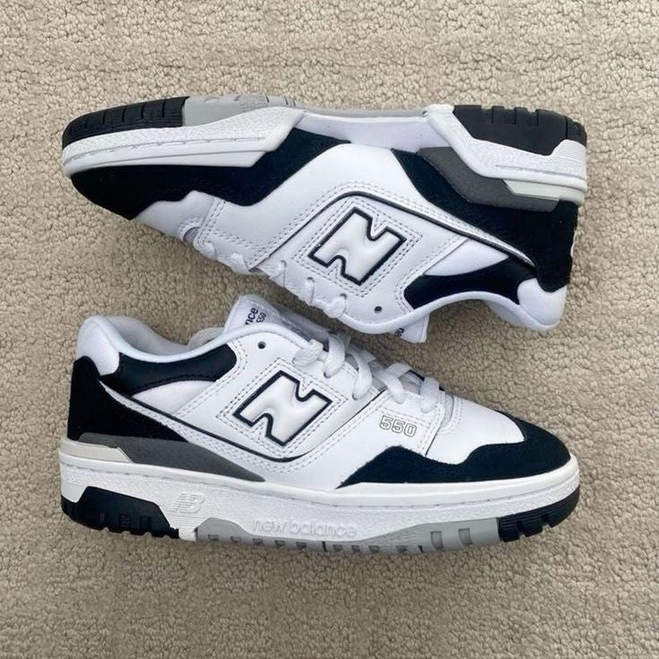 NEW BALANCE  550 RAIN CLOUD WHITE / BLACK
