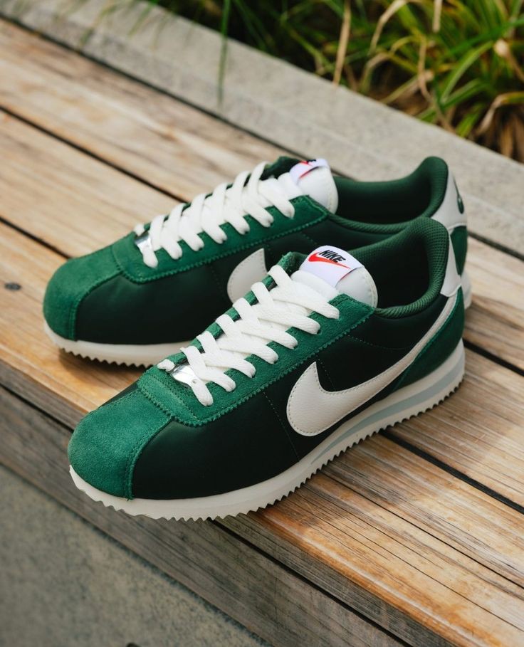 NIKE CORTEZ CAMPUS FIR / SAIL LIGHT SILVER