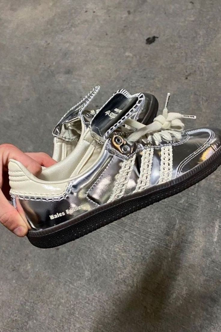 ADIDAS SAMBA X WALES BONNER SILVER
