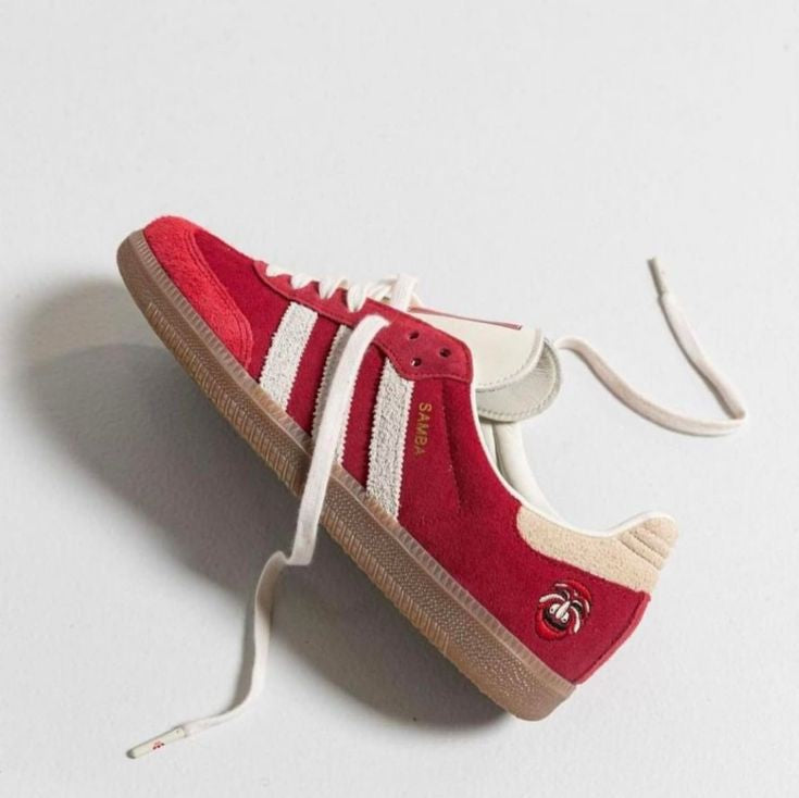 ADIDAS ORIGINALS SAMBA 'BETTER SCARLET OFFWHITE'