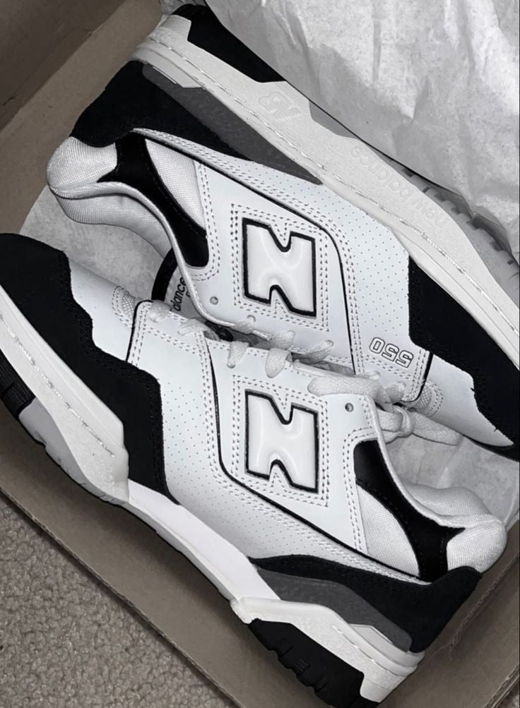 NEW BALANCE  550 RAIN CLOUD WHITE / BLACK