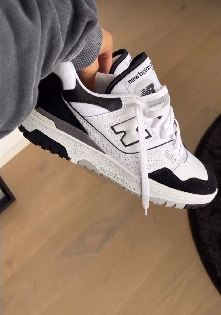 NEW BALANCE  550 RAIN CLOUD WHITE / BLACK