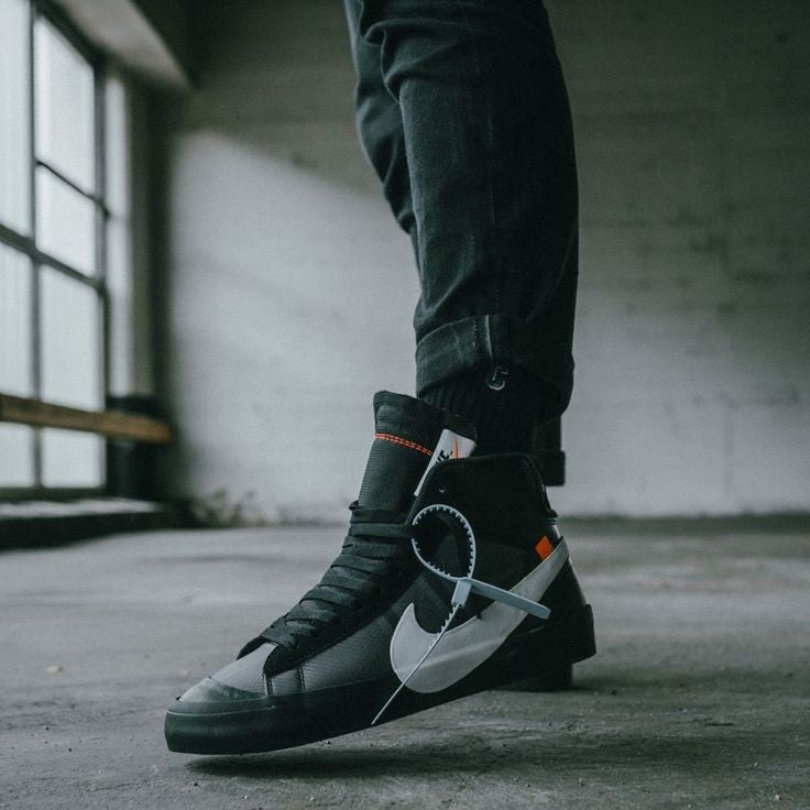 NIKE BLAZER X OFF WHITE BLACK GRIM REAPER