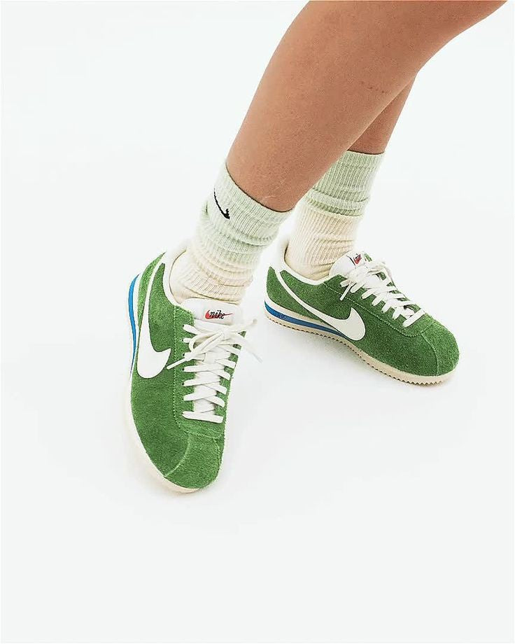 NIKE CORTEZ VINTAGE CHLOROPHYLL/ SAIL LIGHT BLUE