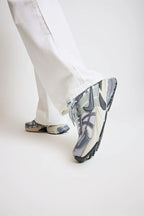 NIKE V2K RUN PLATINUM GREY AND SILVER