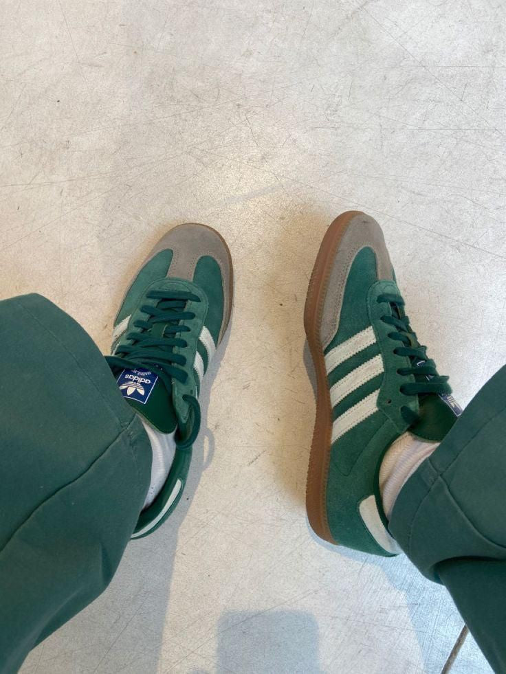 ADIDAS SAMBA 2023 GREEN GREY