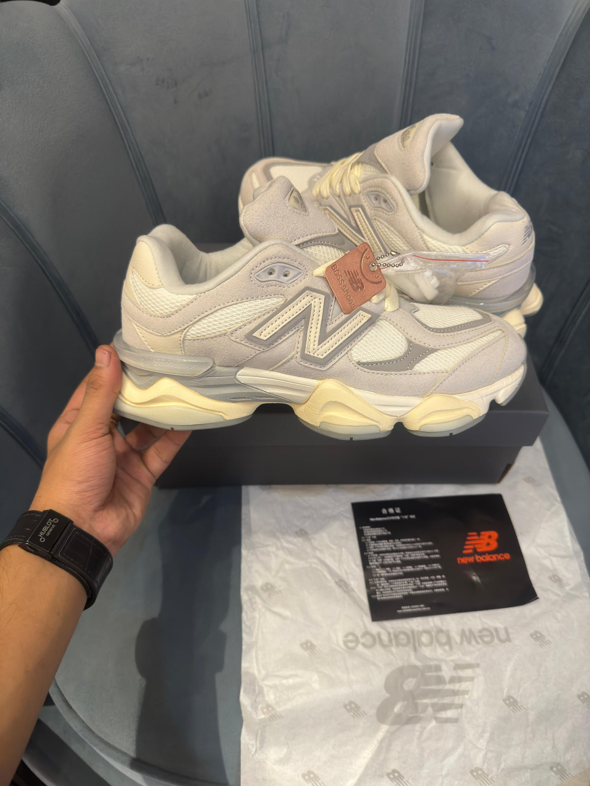NEW BALANCE 9060 WHITE GREY
