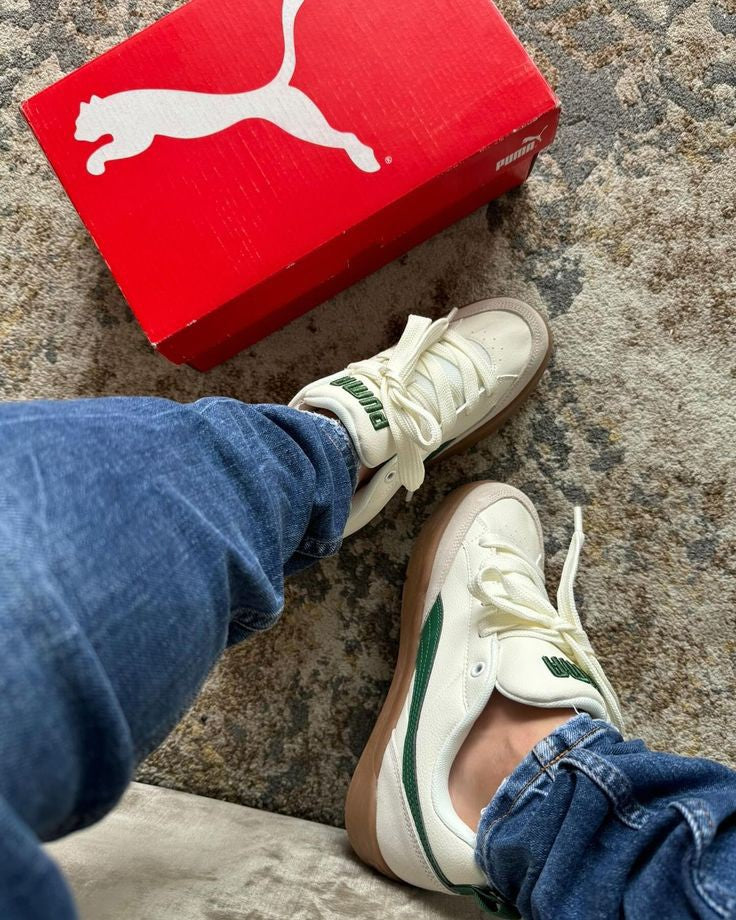 PUMA PARK LIFESTYLE  GREEN/ BROWN