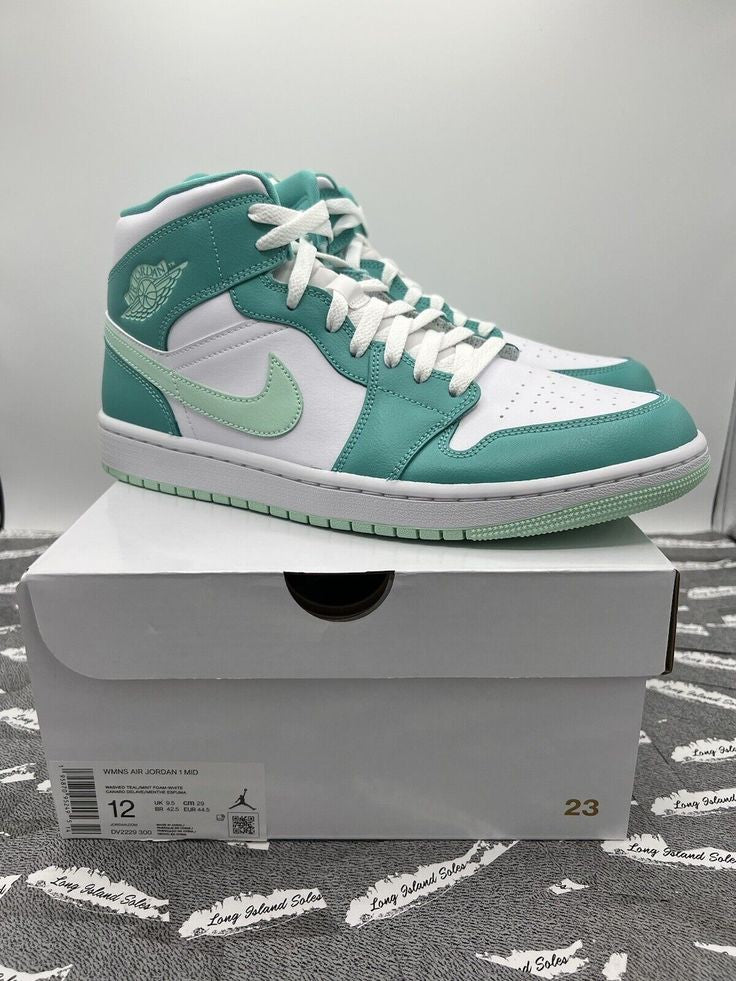 AIR JORDAN 1 MID MARINE GREEN