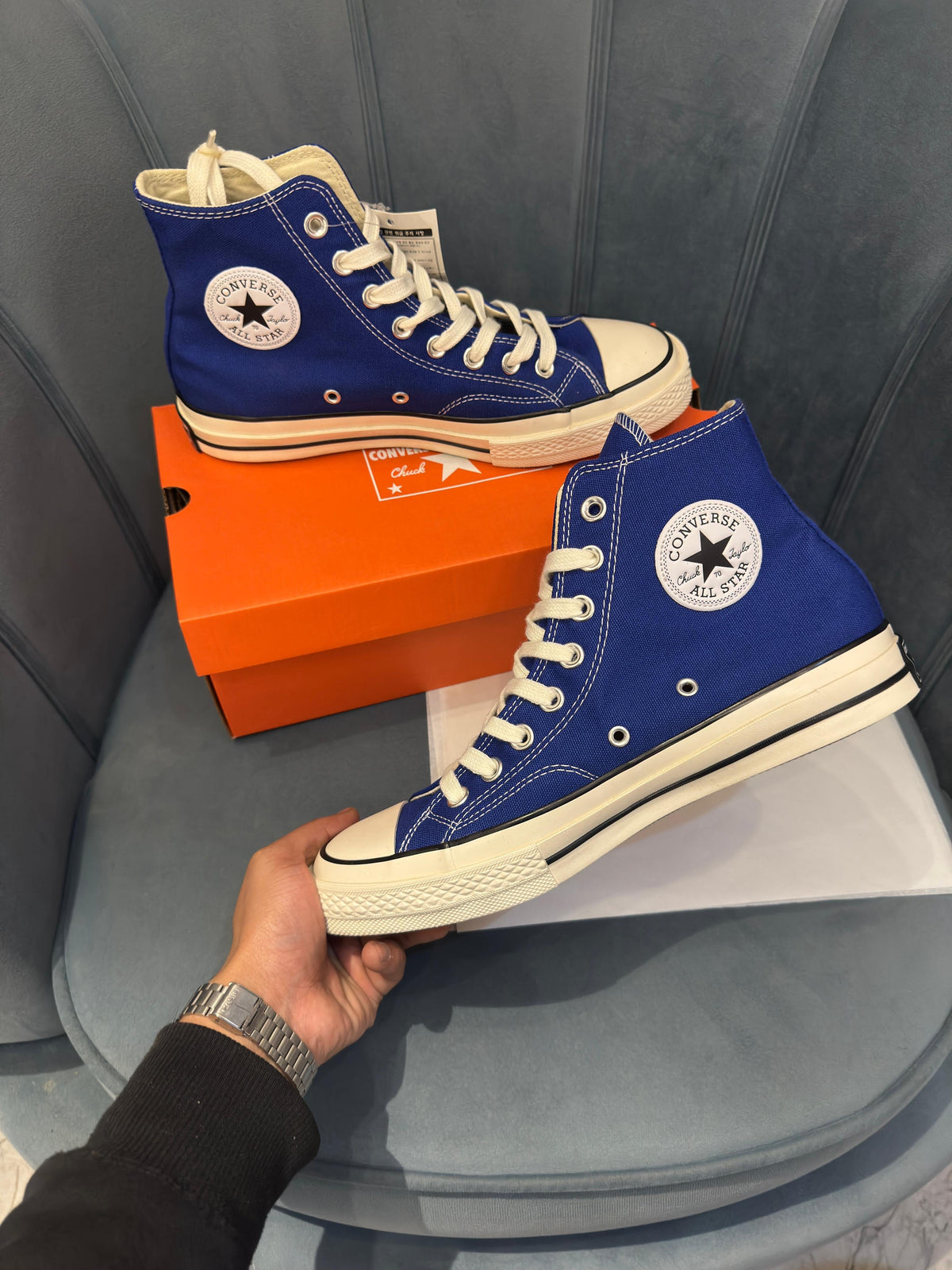 CONVERSE CHUCK TAYLOR 70 BLUE