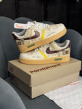 NIKE AIRFORCE ONE PANDAPRANK CHERRY SWOOSH