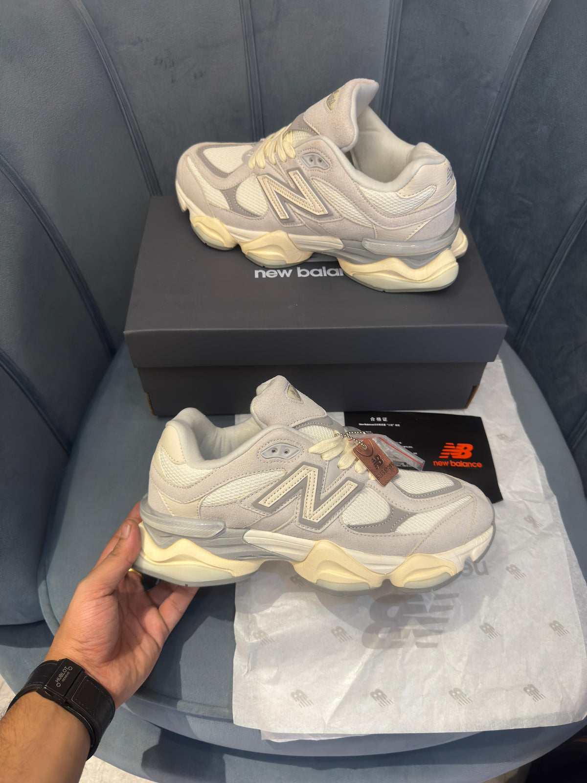 NEW BALANCE 9060 WHITE GREY