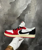 NIKE AIR JORDAN LOW X TROPHY ROOM SAIL AND VARSITY
