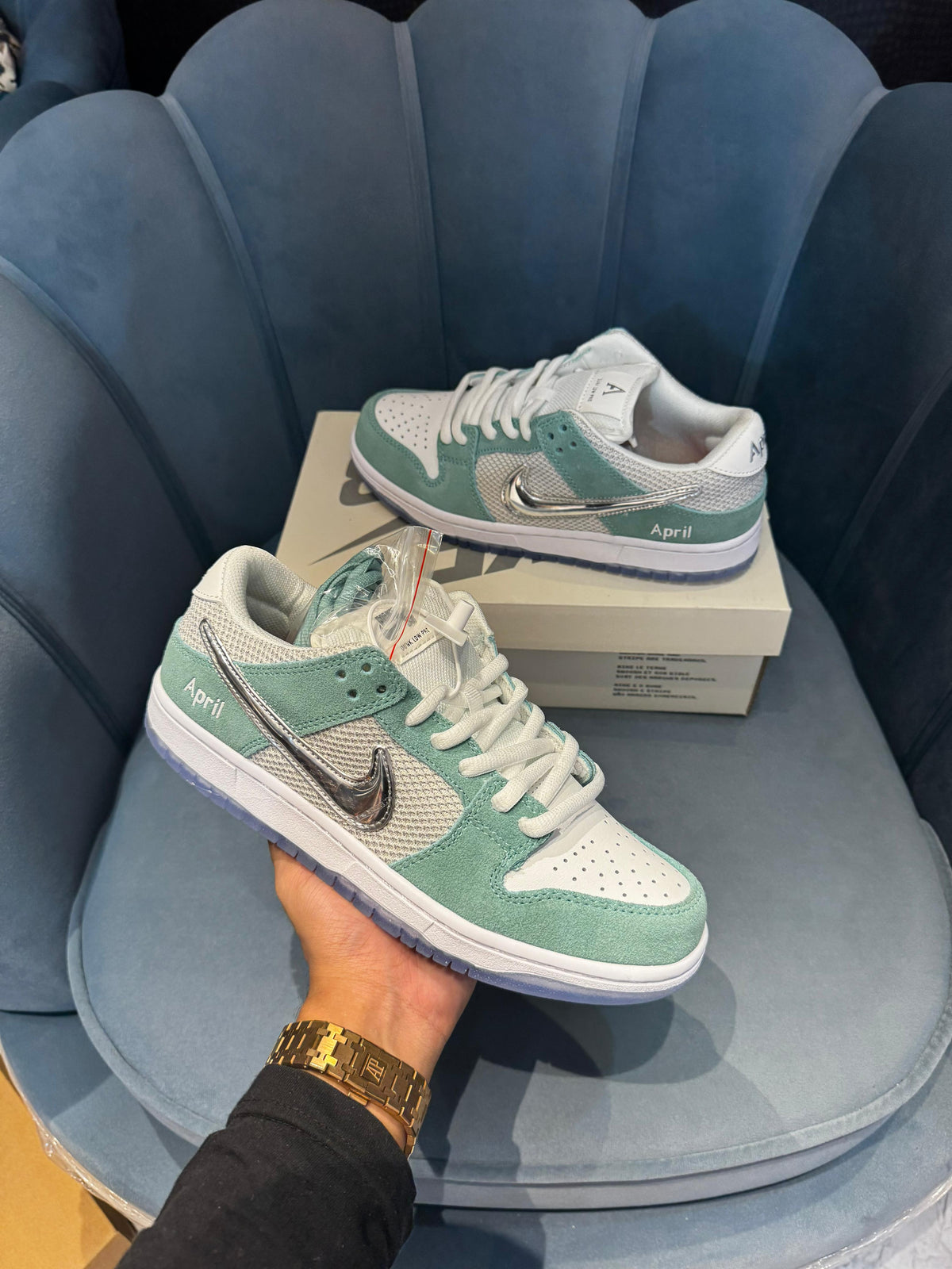 NIKE SB DUNK  LOW SKATE BOARD APRIL