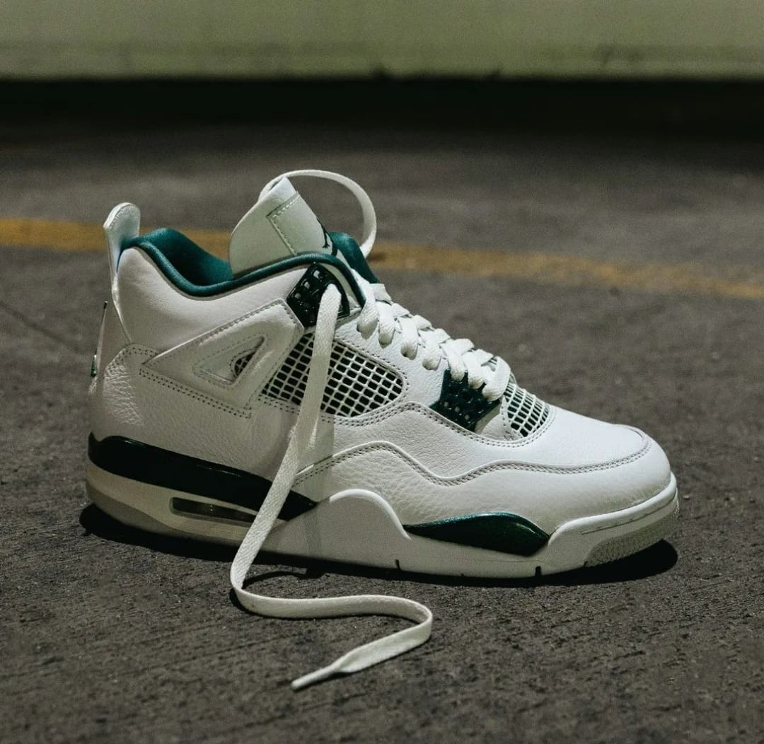 AIR JORDAN RETRO 4 OXIDISED GREEN