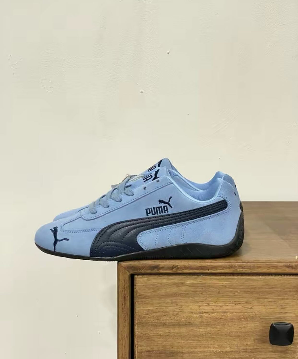 PUMA SPEED CAT ARCHIVE TEAM LIGHT BLUE CLUB NAVY