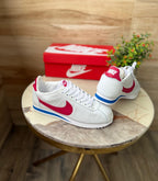 NIKE CORTEZ  VARSITY RED & WHITE AND BLUE