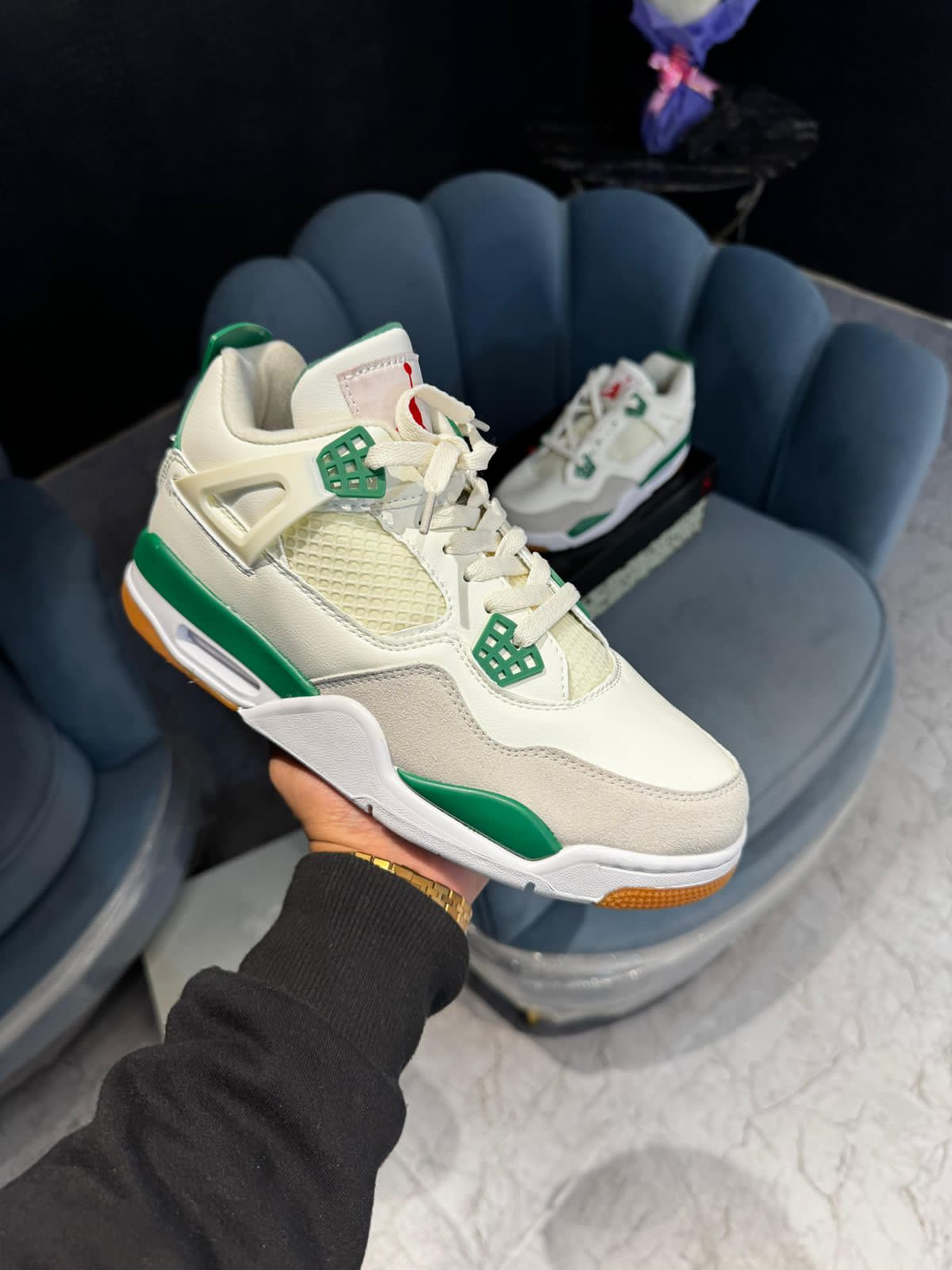 JORDAN RETRO 4 SB PINE GREEN