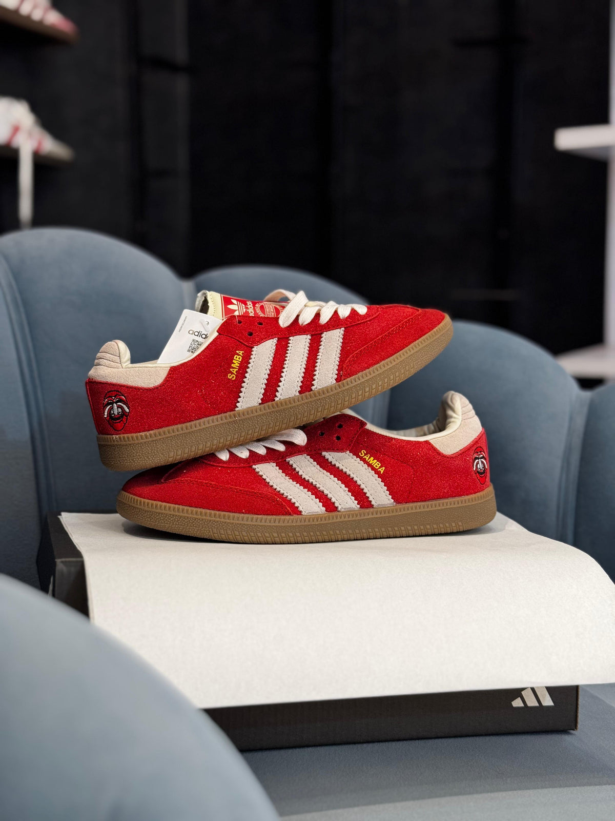ADIDAS ORIGINALS SAMBA 'BETTER SCARLET OFFWHITE'