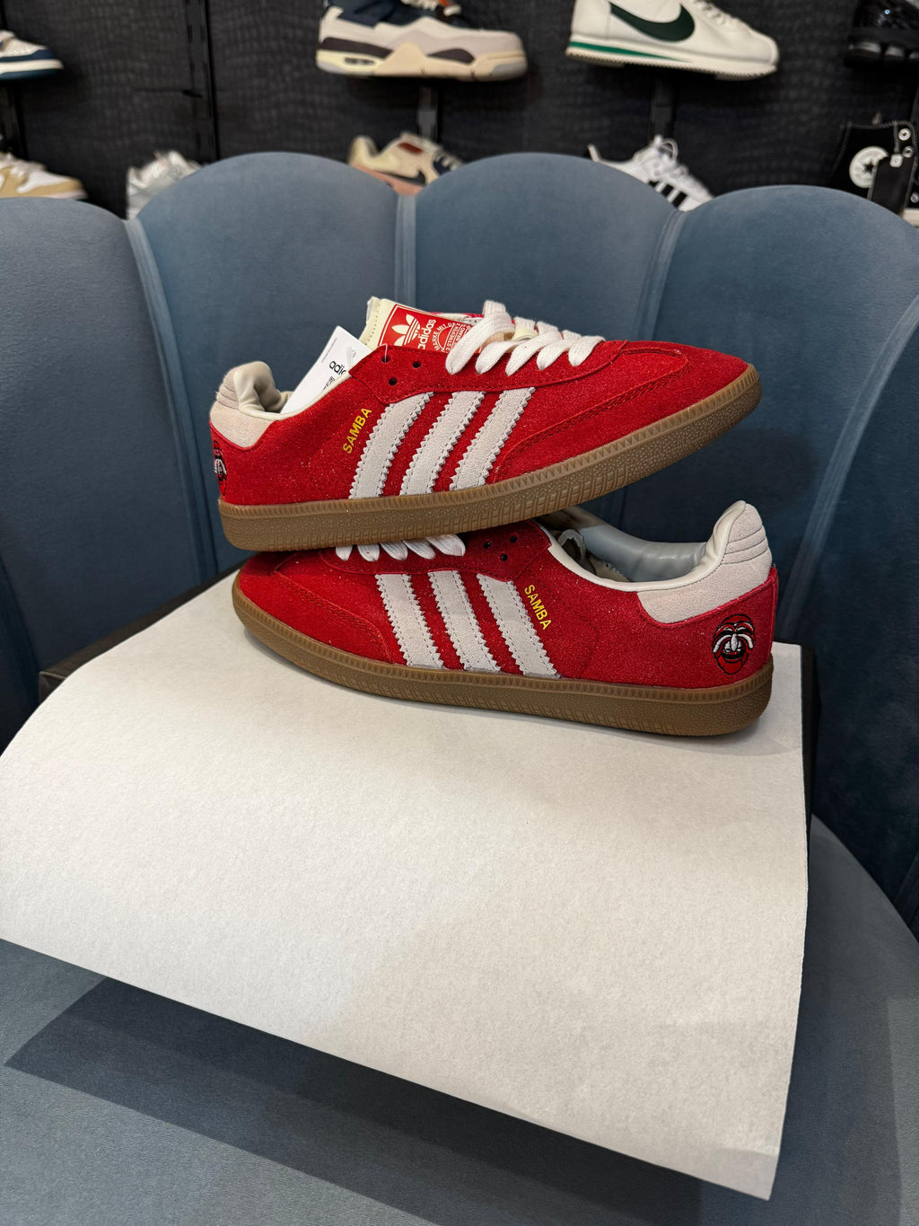 ADIDAS ORIGINALS SAMBA 'BETTER SCARLET OFFWHITE'
