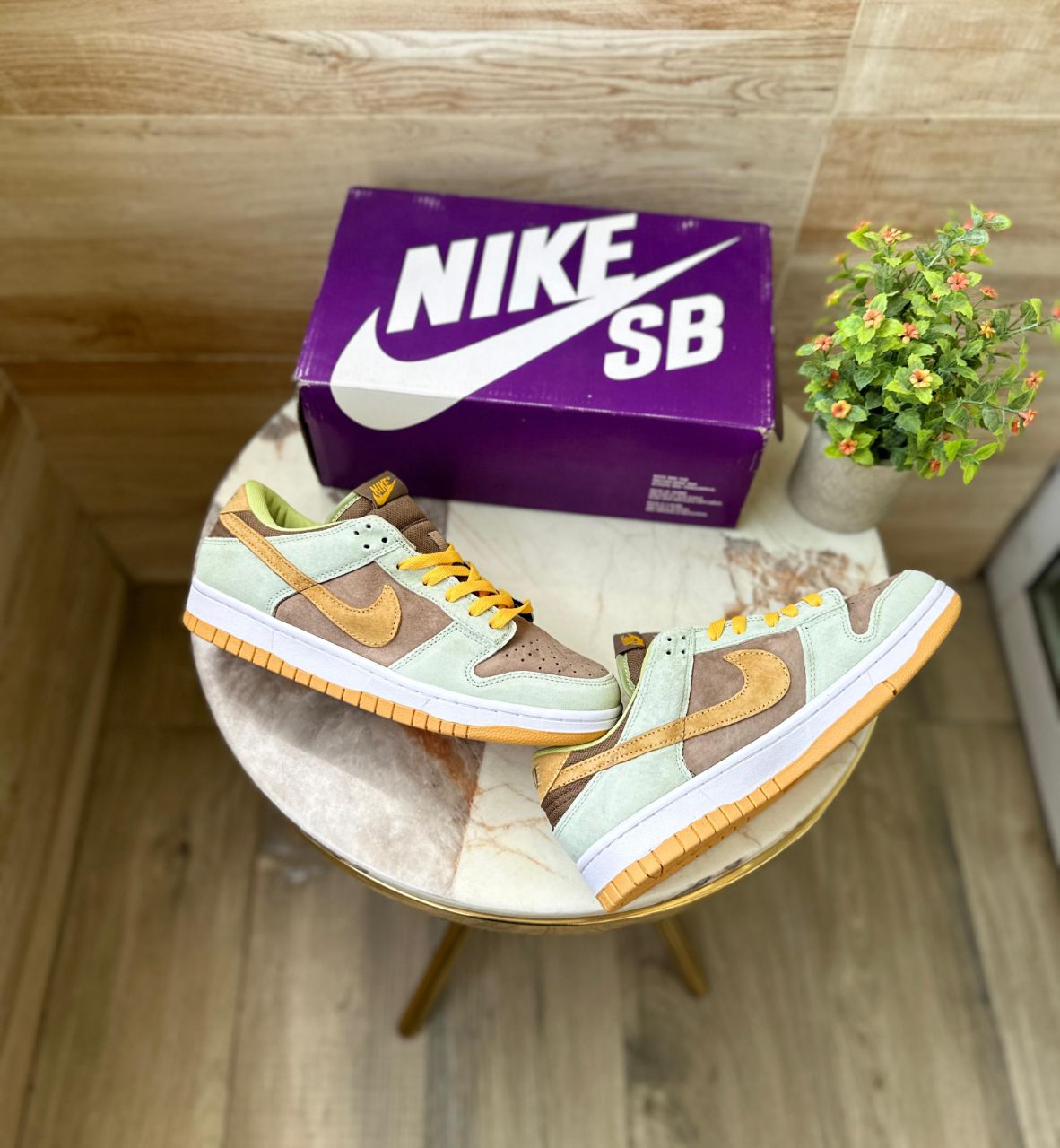 NIKE SB DUNK DUSTY OLIVE GREEN