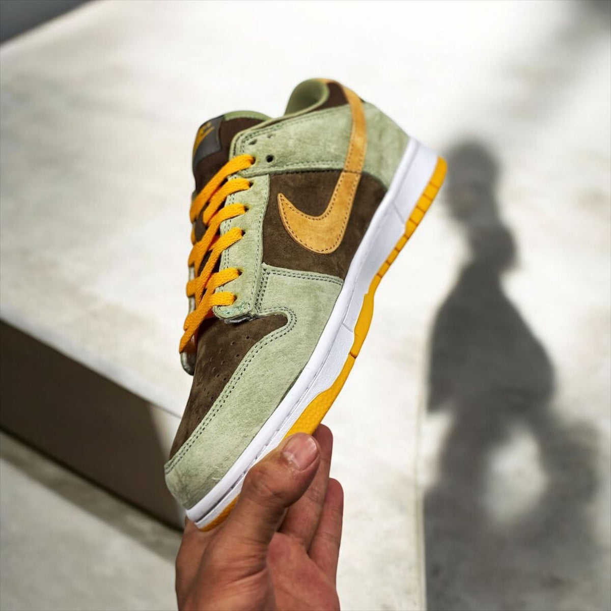 NIKE SB DUNK DUSTY OLIVE GREEN