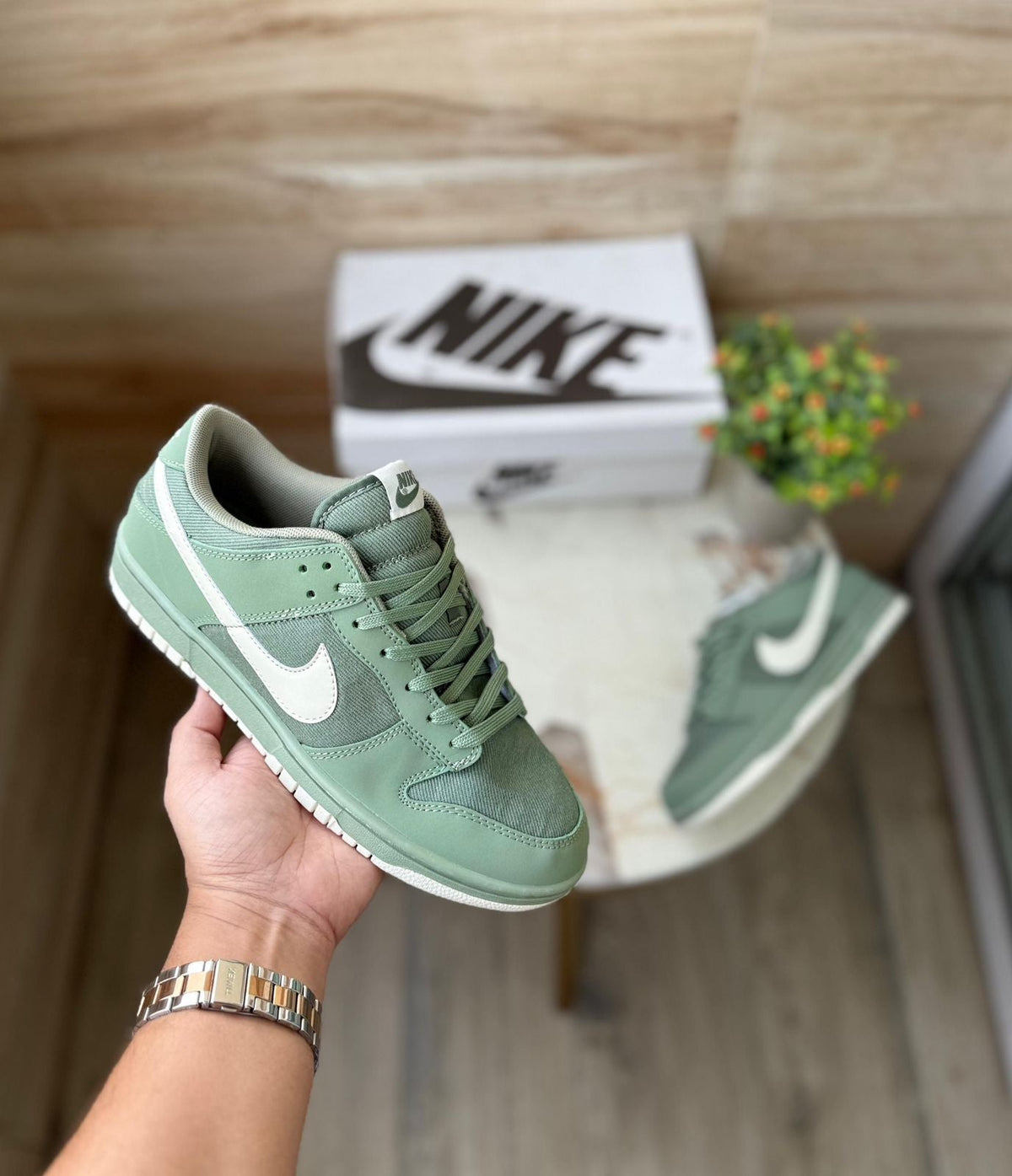 NIKE SB DUNK OIL GREEN AURA