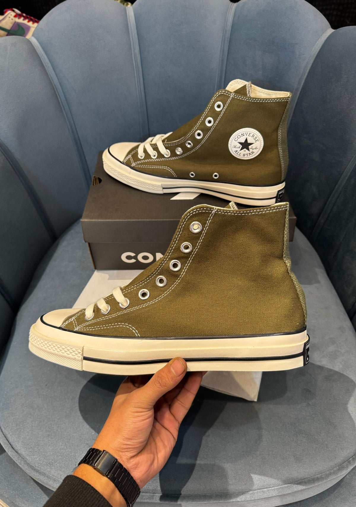CONVERSE CHUCK TAYLOR 70S DARK MOSS