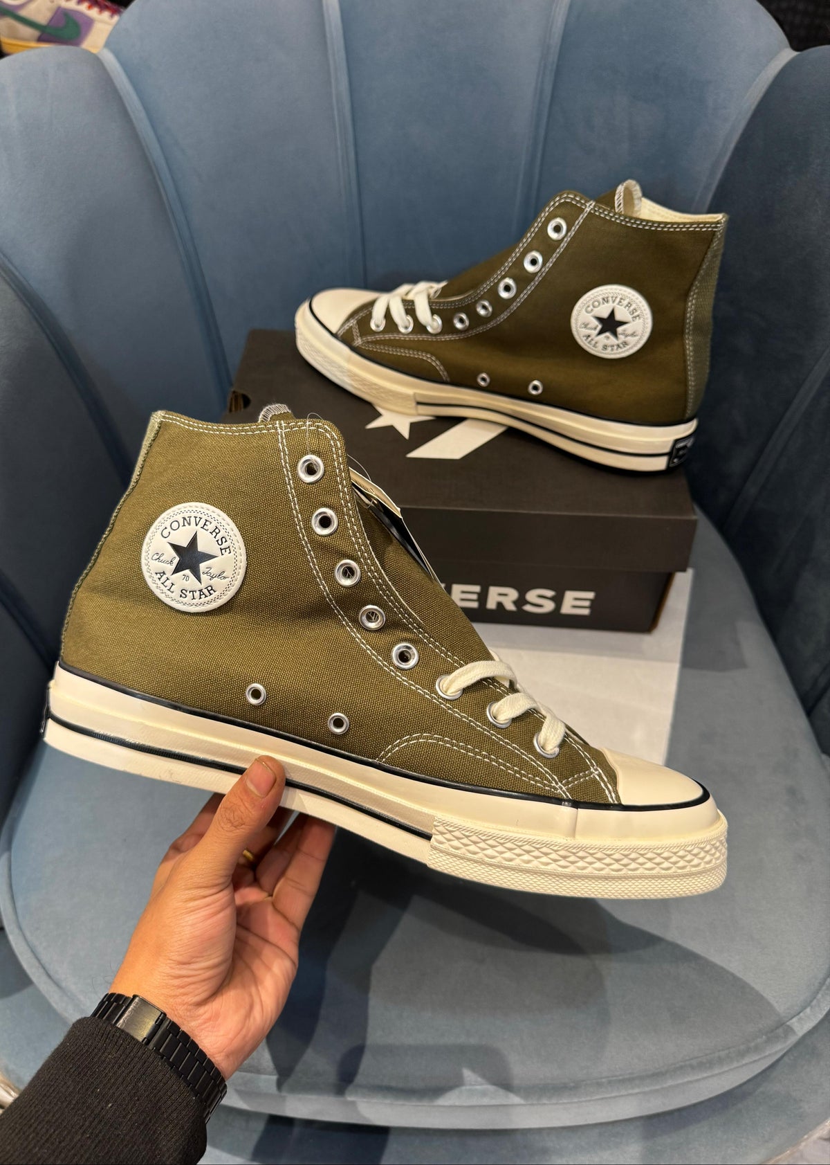 CONVERSE CHUCK TAYLOR 70S DARK MOSS